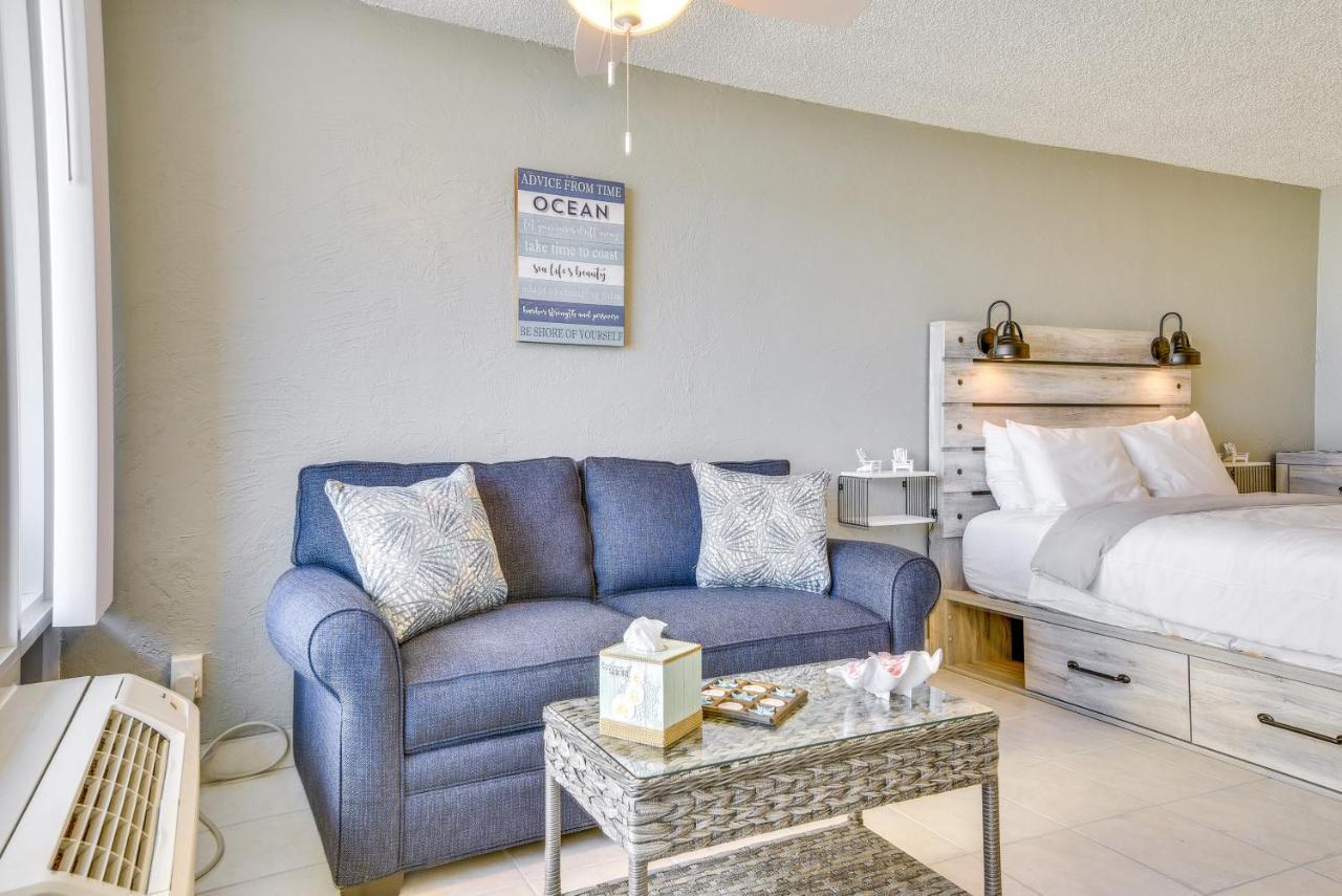 Breezy Daytona Beach Studio With Balcony And Views! Luaran gambar